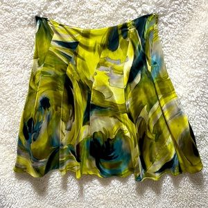 %100 silk pleated skirt. Never worn